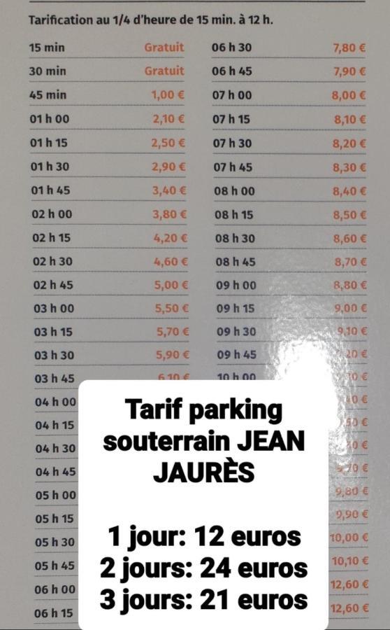 Studio Non Fumeur 38M2 Calme, Confort, Ascenseur 베지에 외부 사진