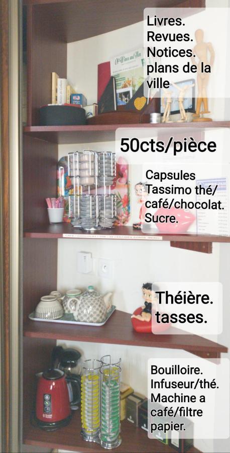 Studio Non Fumeur 38M2 Calme, Confort, Ascenseur 베지에 외부 사진